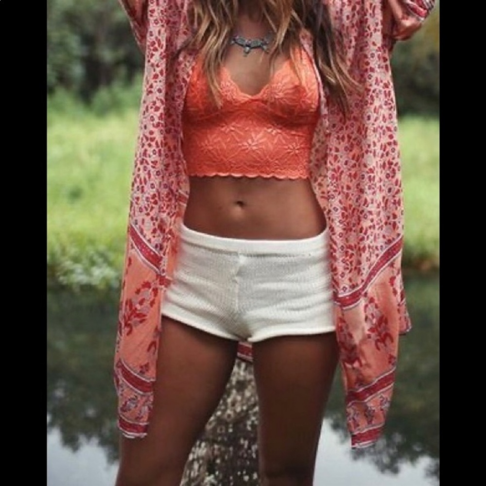 Arnhem Cardanom Crochet knit  white Shorts